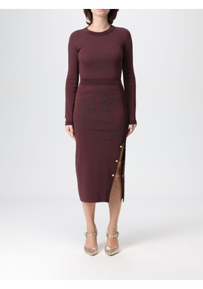 Dress ELISABETTA FRANCHI Woman color Burgundy