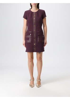 Dress ELISABETTA FRANCHI Woman color Wine