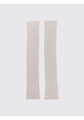 Gloves RICK OWENS Woman color Pearl