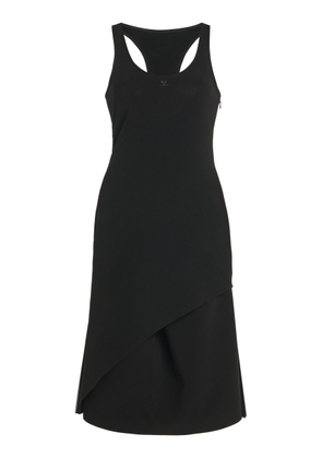 Courrèges Infinity Pleats Crepe Midi Dress - Moda Operandi