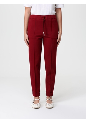 Pants LIVIANA CONTI Woman color Wine