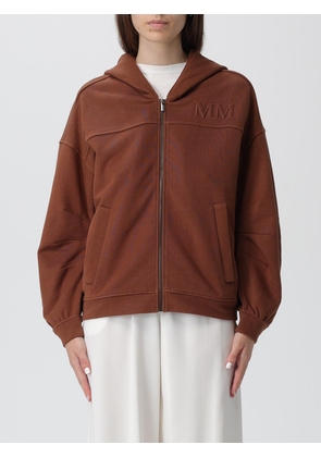 Sweatshirt MM MAX MARA Woman color Brown