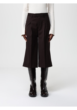 Pants DONDUP Woman color Brown