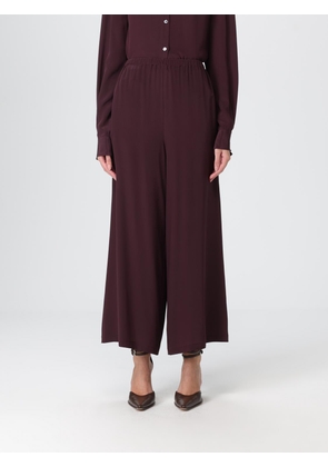 Pants LIVIANA CONTI Woman color Burgundy