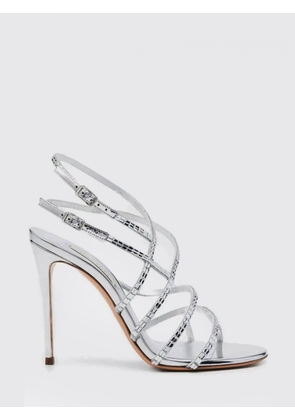 Heeled Sandal CASADEI Woman color Silver