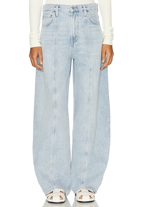 AGOLDE Kristen Wide Leg Jeans in Exposure - Denim-Light. Size 33 (also in ).