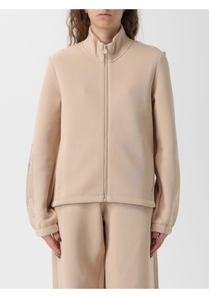 Sweatshirt EA7 Woman color Beige