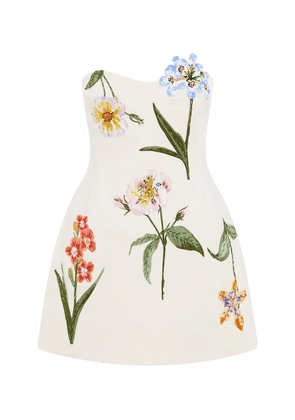 Leo Lin Rosario Embellished Mini Dress - Moda Operandi