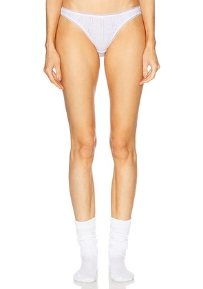 Cou Cou Intimates The High Rise Brief in White - White. Size M (also in S, XS).