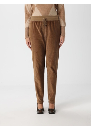 Pants LORENA ANTONIAZZI Woman color Brown