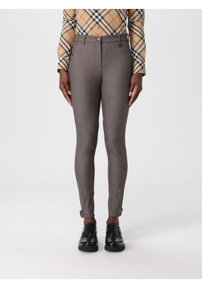 Pants BURBERRY Woman color Brown