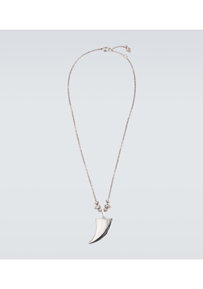 McQueen Tiger Claw pendant necklace