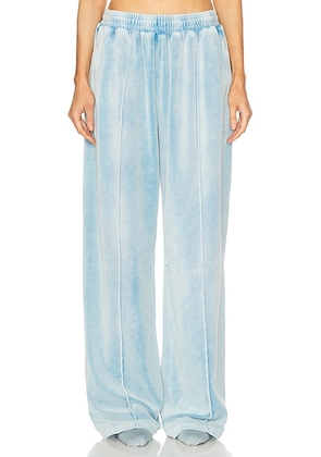 Alexander Wang Track Pant in Washed Light Blue - Baby Blue. Size M (also in ).