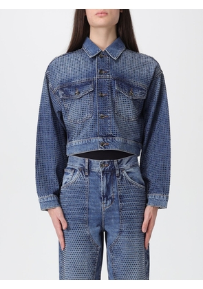 Jacket LIU JO Woman color Denim