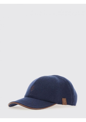Hat ELEVENTY Men color Blue