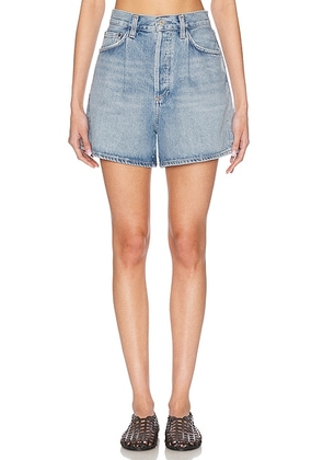 AGOLDE Rhoda Short in Raft - Blue. Size 29 (also in 30).