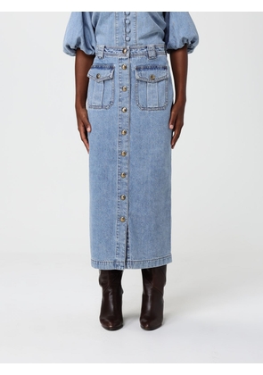 Skirt ZIMMERMANN Woman color Blue