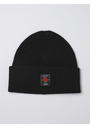 Hat MSGM Men color Black