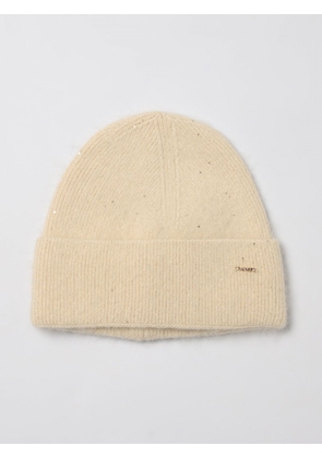Hat TWINSET Woman color Yellow Cream