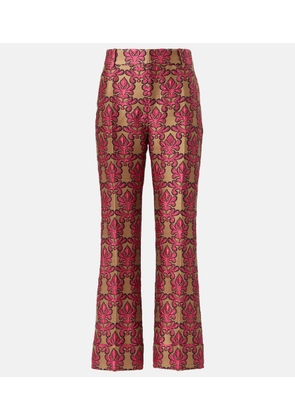 La DoubleJ Hendrix Herald jacquard straight pants