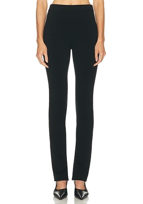 EAVES Aashna Zip Pant in Black - Black. Size M (also in L, XL, XXS).