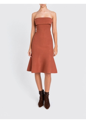 Dress TWINSET Woman color Rust