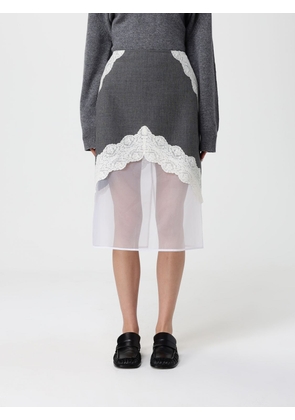 Skirt JIL SANDER Woman color Grey