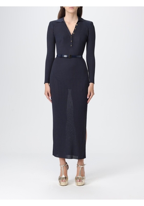 Dress ELISABETTA FRANCHI Woman color Blue