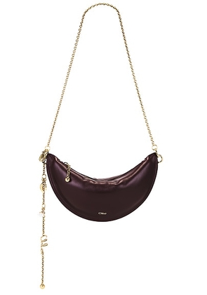 Chloe Icons Shoulder Bag in Grenat - Burgundy. Size all.