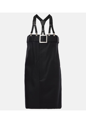 Jean Paul Gaultier Virgin wool minidress