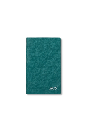 Smythson 2026 Panama Weekly Diary In Petrol