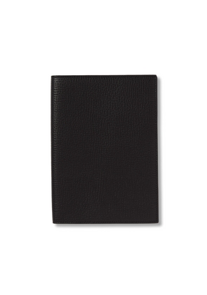 Smythson Evergreen Refillable Diary In Ludlow In Black