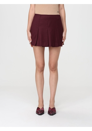 Skirt PINKO Woman color Burgundy