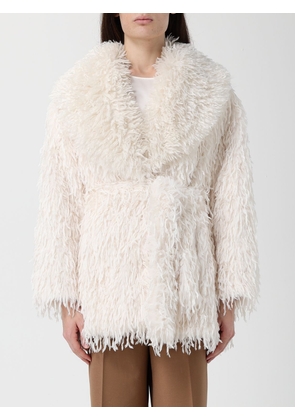 Fur Coat JAKKE Woman color White