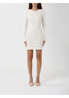 Dress ELISABETTA FRANCHI Woman color White