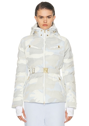 BOGNER Ellya2-t Jacket in Nordic Light Blue - Baby Blue,Grey. Size 4 (also in 6, 8).