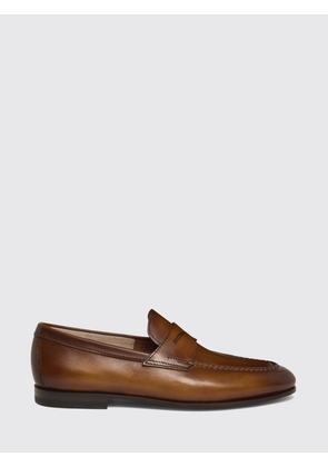 Loafers SANTONI Men color Brown