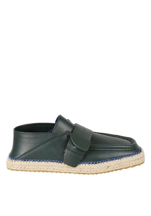 Burberry Deck Low Top Leather Espadrilles