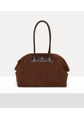 Vivienne Westwood Shirley Holdall Leather Chocolate-brown