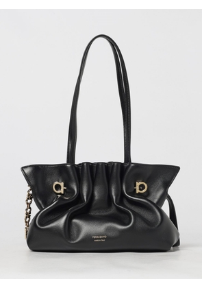Shoulder Bag FERRAGAMO Woman color Black