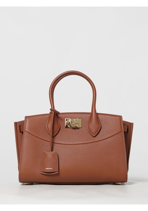 Handbag FERRAGAMO Woman color Beige