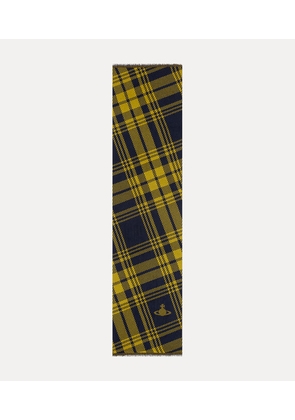 Vivienne Westwood Scarf B Coloured Navy Blue  Unisex
