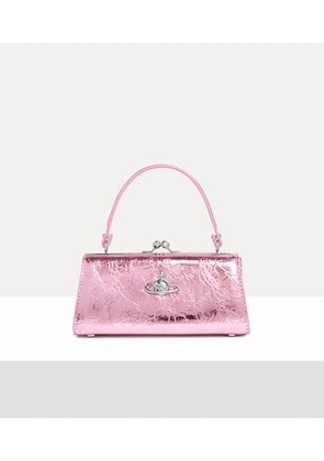Vivienne Westwood Doll XL Bag Metallic Crinkle Light-pink