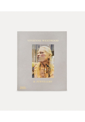 Vivienne Westwood Vivienne Westwood & Jewellery Book Art Paper Off-white-bl-printed One Size Unisex