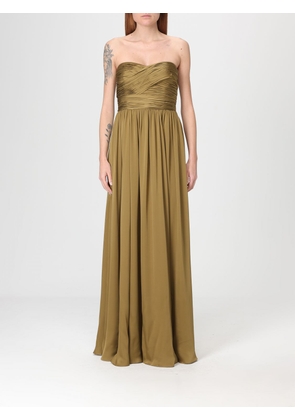 Dress ULLA JOHNSON Woman color Green
