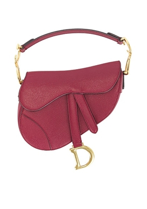 dior Dior Mini Saddle Bag in Red - Red. Size all.
