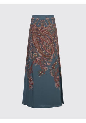 Skirt ETRO Woman color Blue