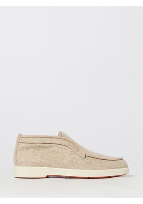 Boots SANTONI Woman color Beige