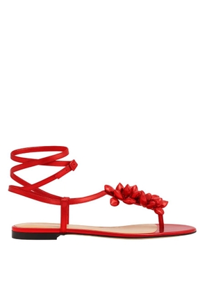 Mach & Mach Puffy Heart Thong Sandals