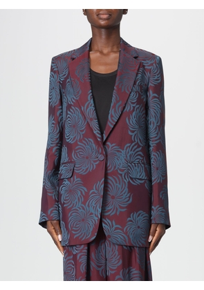 Jacket DRIES VAN NOTEN Woman color Burgundy